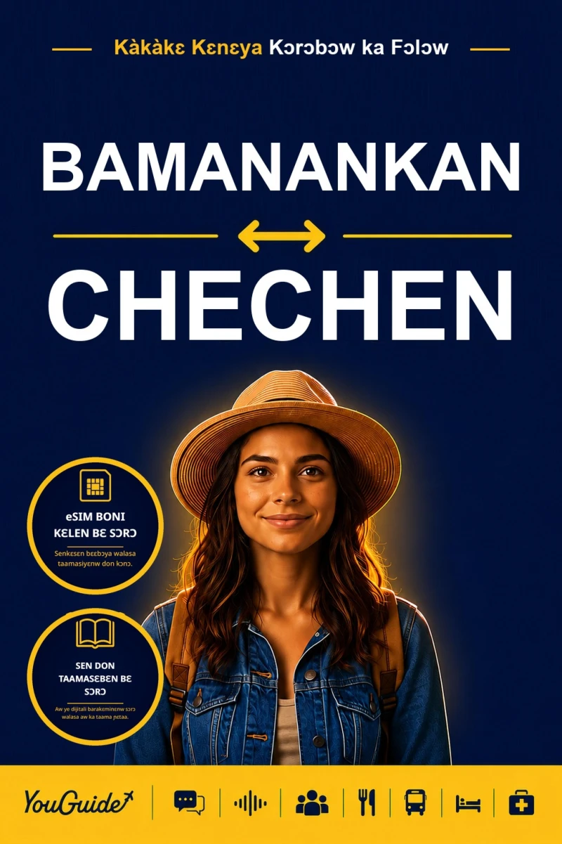 Portada: The Language Guide for Travelers - Bambara to Chechen