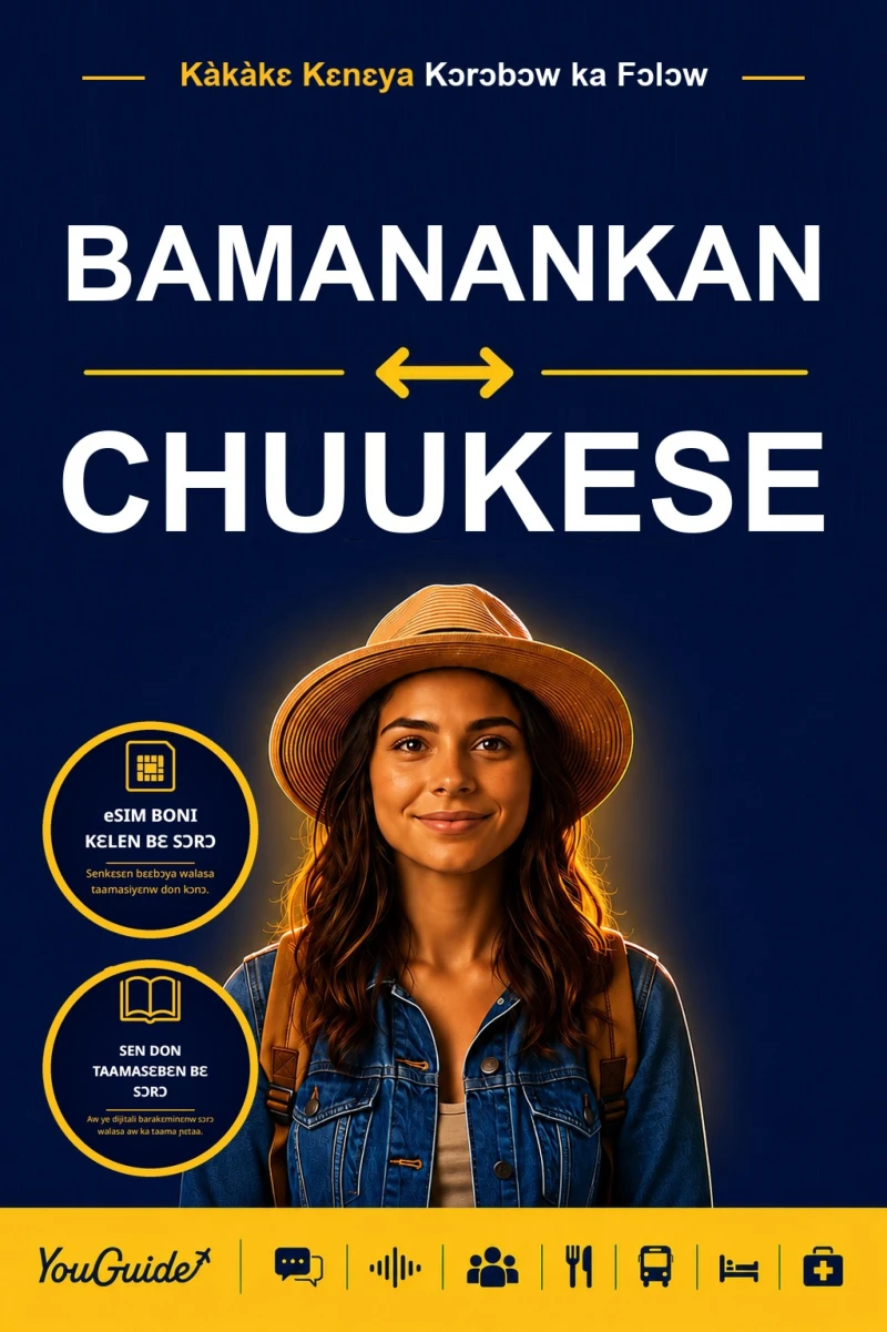 Portada: The Language Guide for Travelers - Bambara to Chuukese
