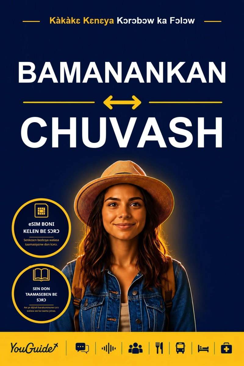 Portada: The Language Guide for Travelers - Bambara to Chuvash