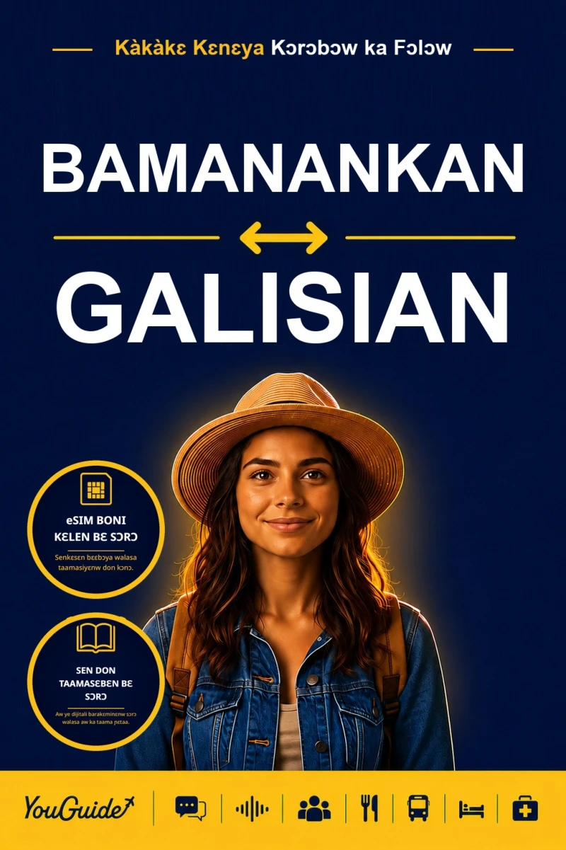 Portada: The Language Guide for Travelers - Bambara to Galician