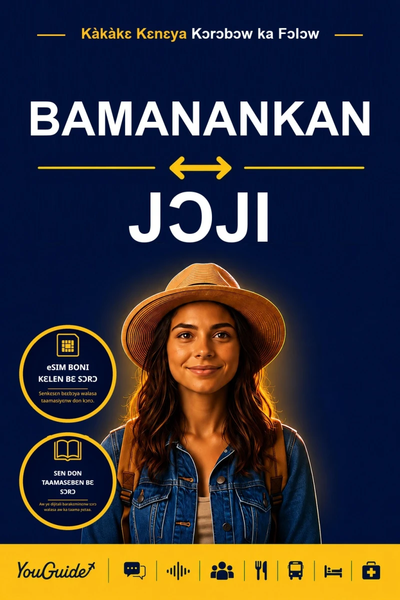 Portada: The Language Guide for Travelers - Bambara to Georgian