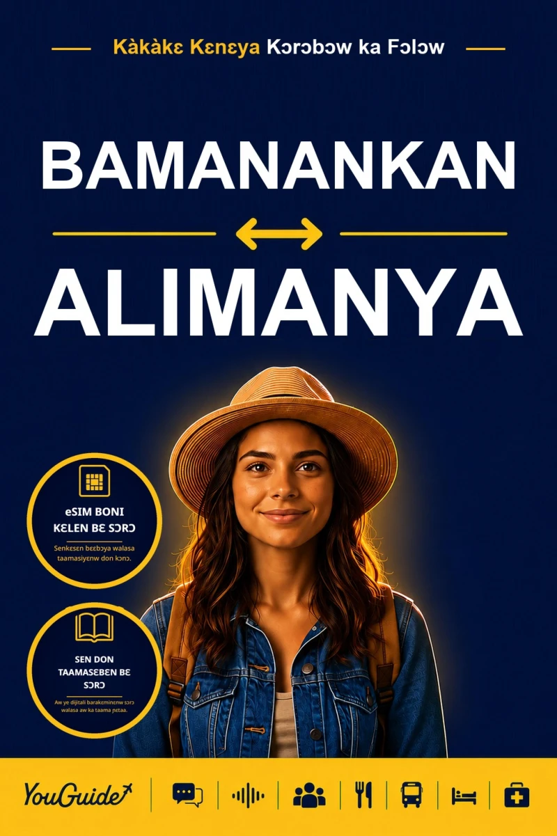 Portada: The Language Guide for Travelers - Bambara to German