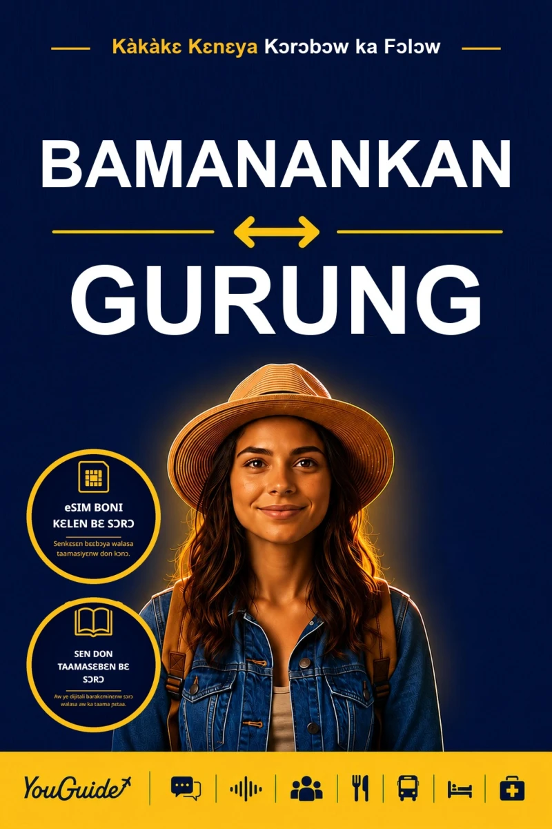 Portada: The Language Guide for Travelers - Bambara to Gurung