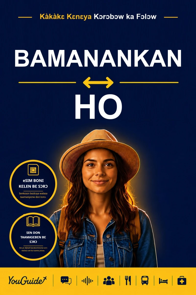 Portada: The Language Guide for Travelers - Bambara to Ho