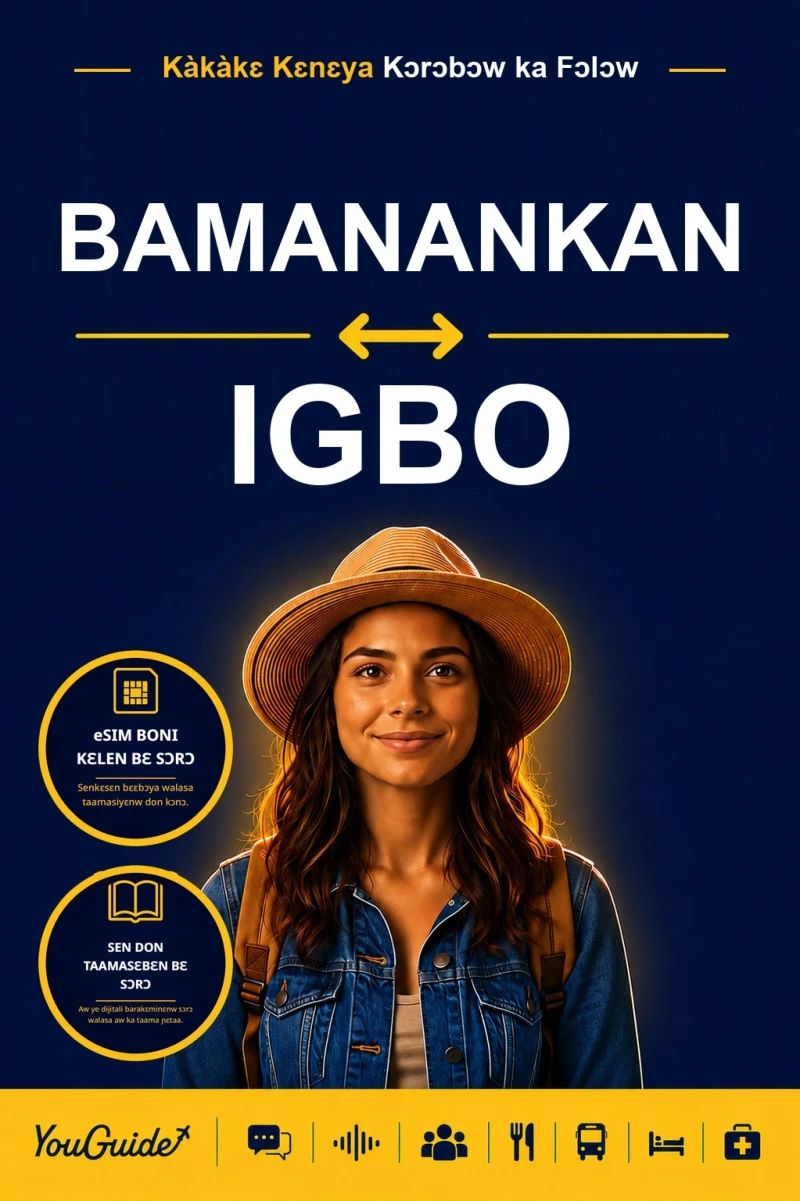 Portada: The Language Guide for Travelers - Bambara to Igbo