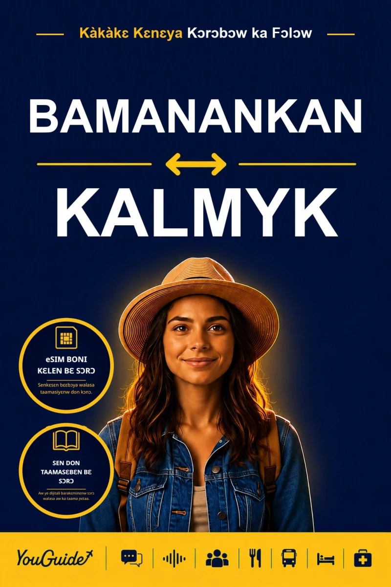 Portada: The Language Guide for Travelers - Bambara to Kalmyk