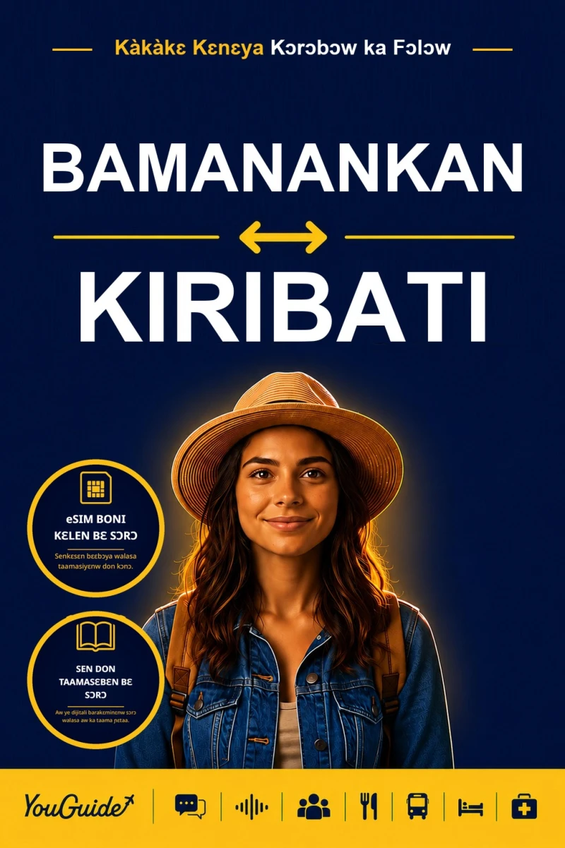Portada: The Language Guide for Travelers - Bambara to Kiribati