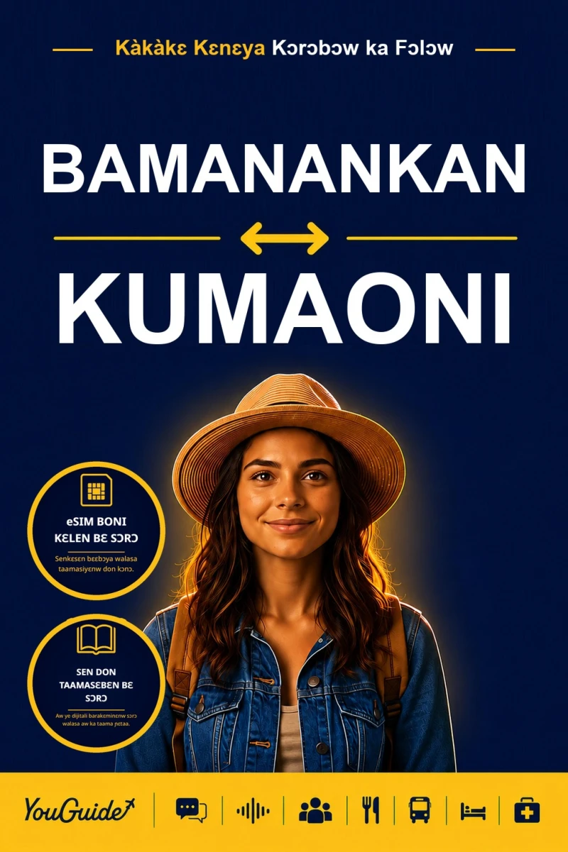 Portada: The Language Guide for Travelers - Bambara to Kumaoni