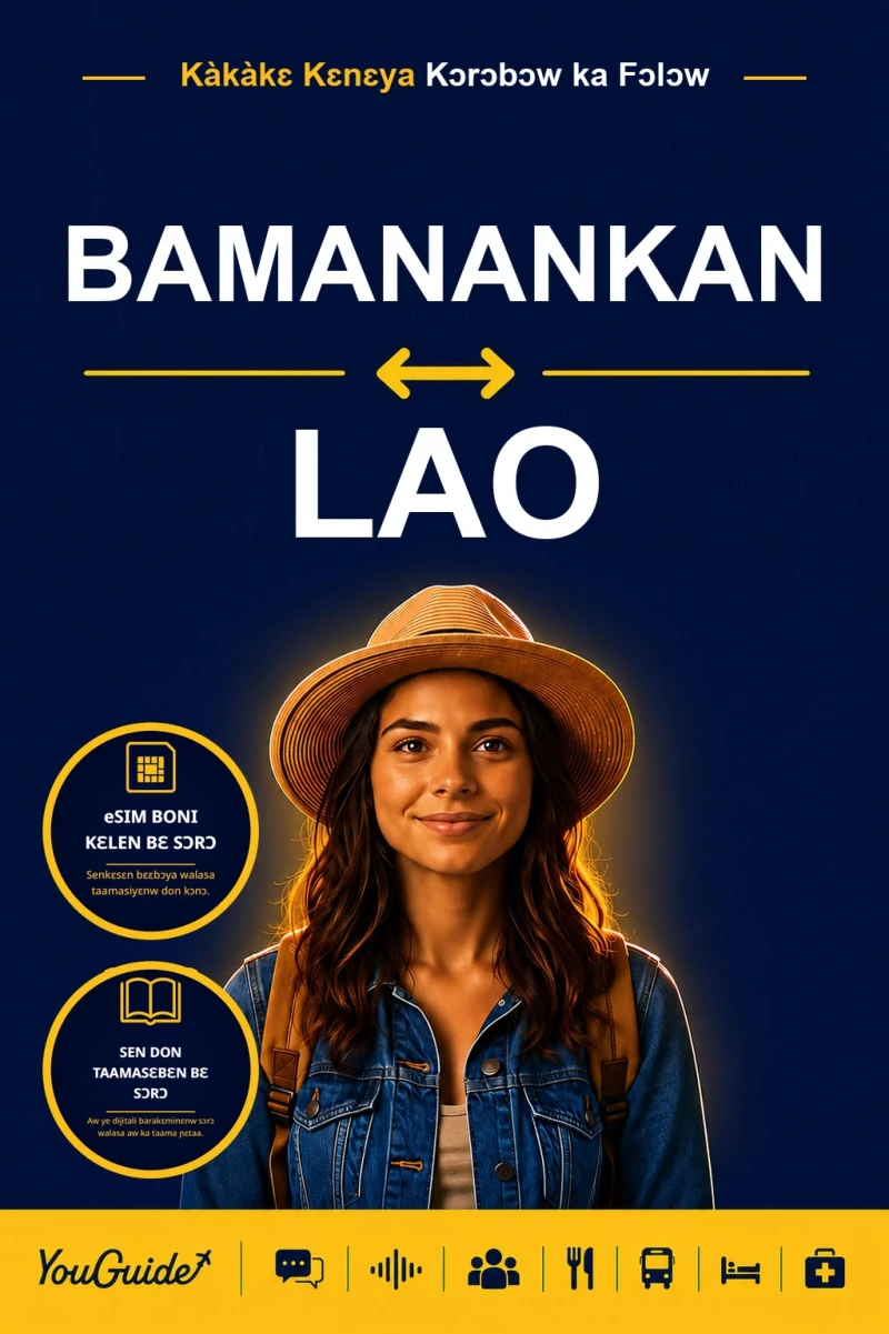 Portada: The Language Guide for Travelers - Bambara to Lao