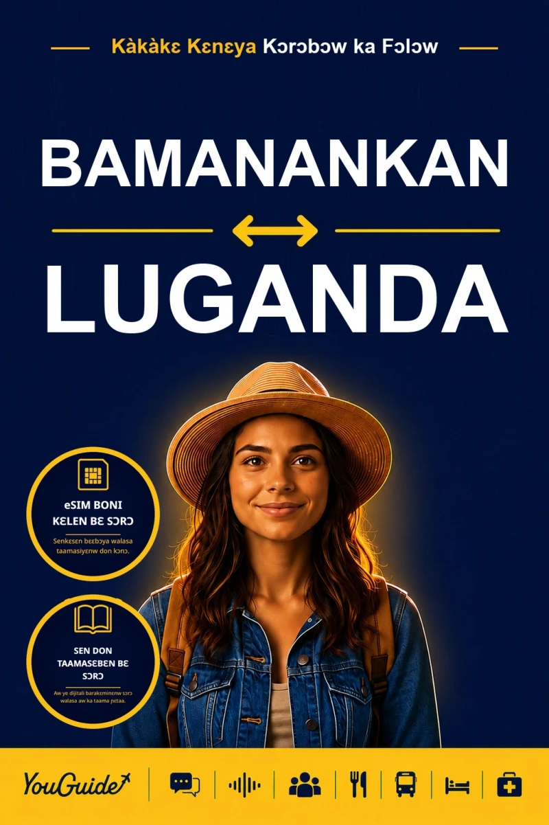 Portada: The Language Guide for Travelers - Bambara to Luganda