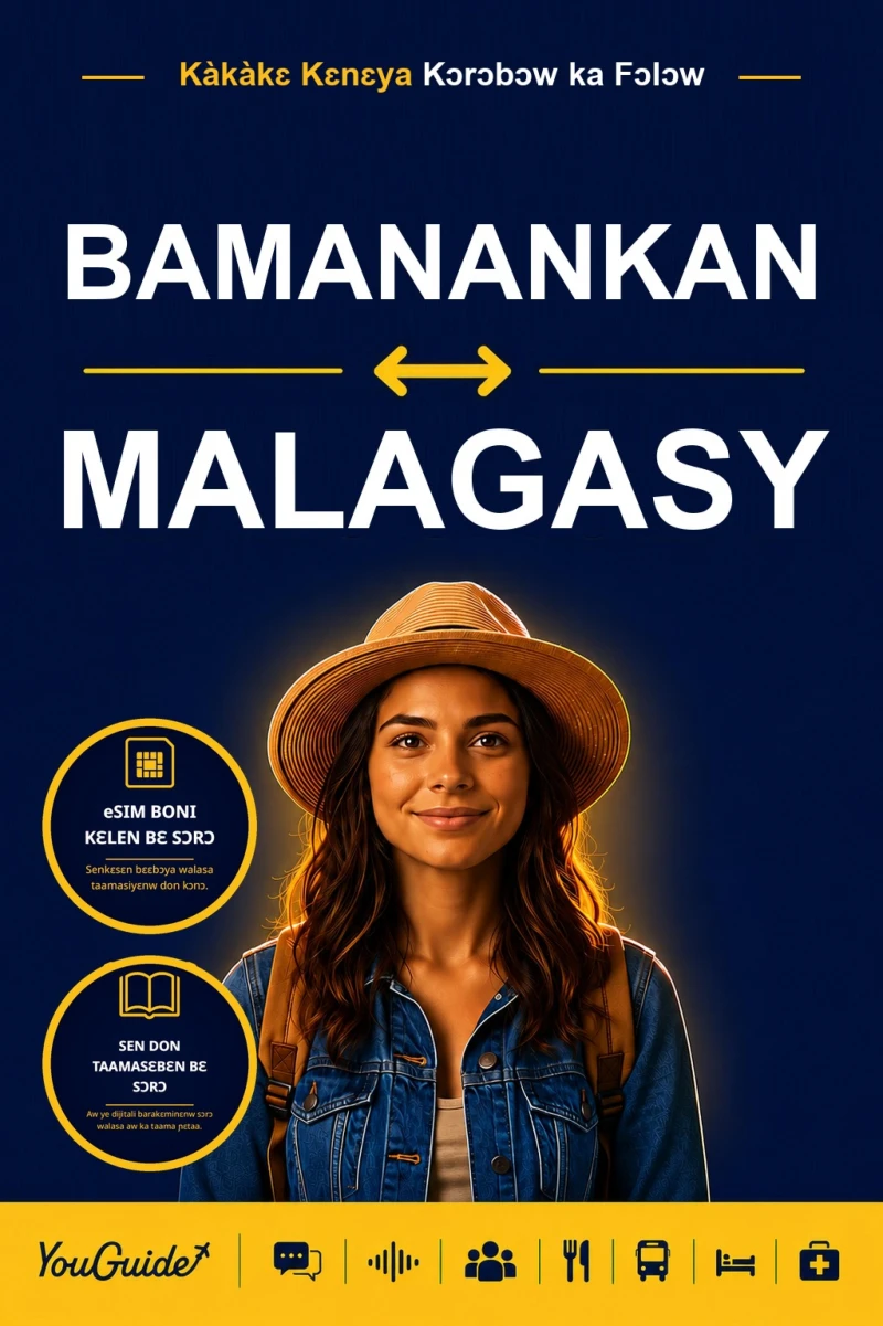 Portada: The Language Guide for Travelers - Bambara to Malagasy