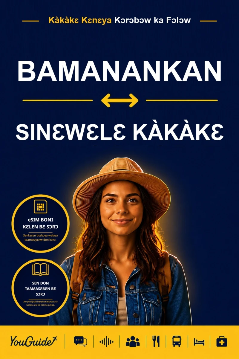 Portada: The Language Guide for Travelers - Bambara to Mandarin Chinese