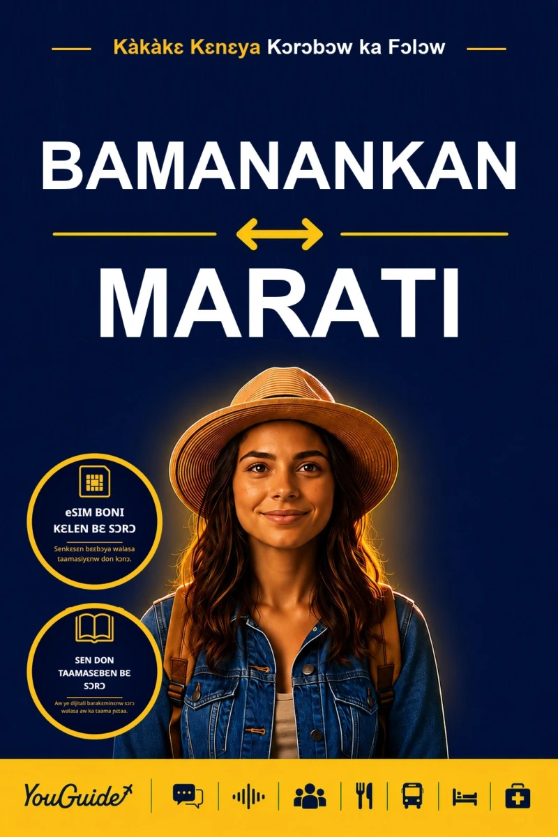 Portada: The Language Guide for Travelers - Bambara to Marathi