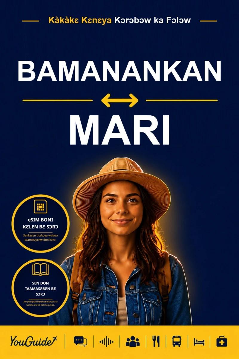 Portada: The Language Guide for Travelers - Bambara to Mari