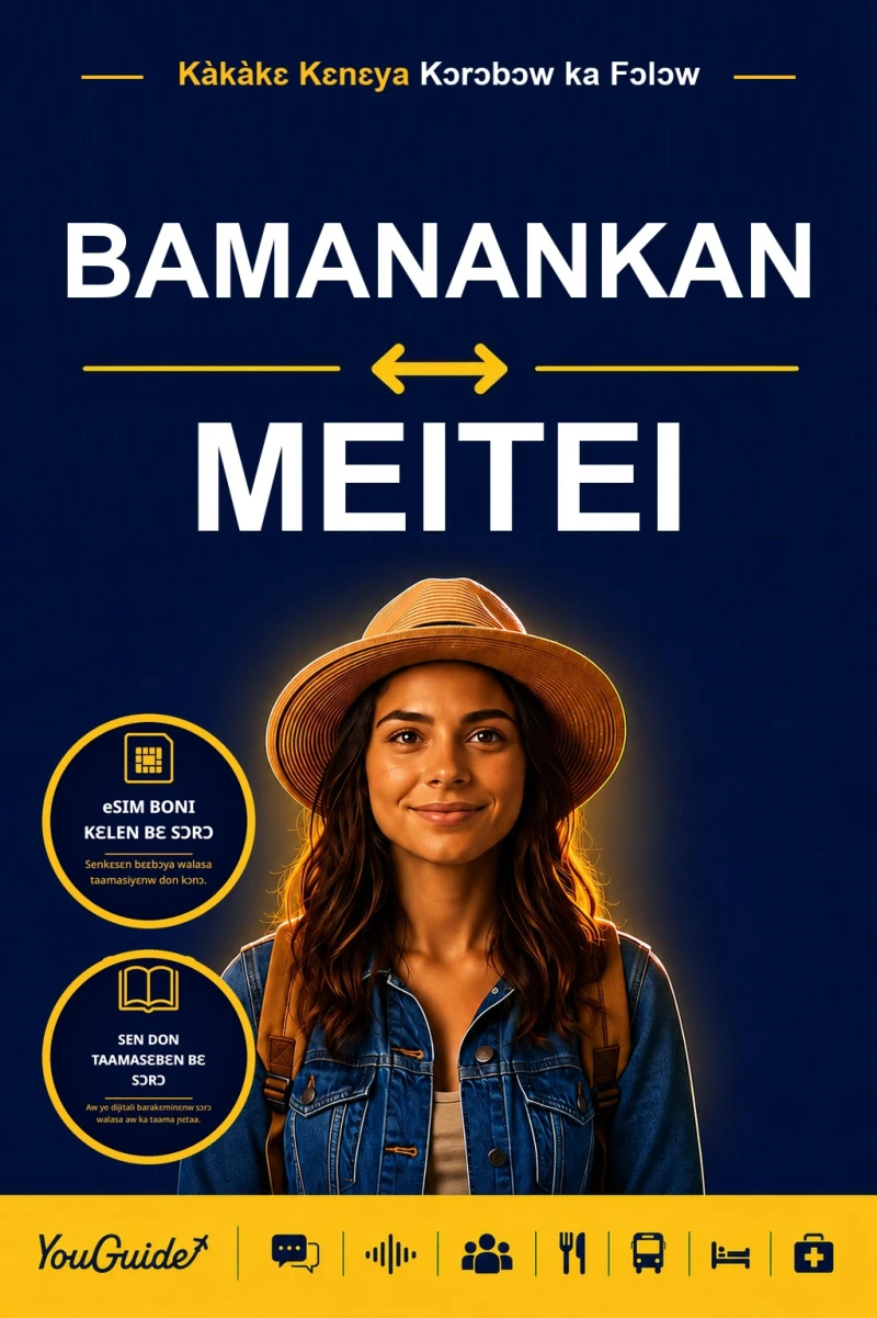 Portada: The Language Guide for Travelers - Bambara to Meitei