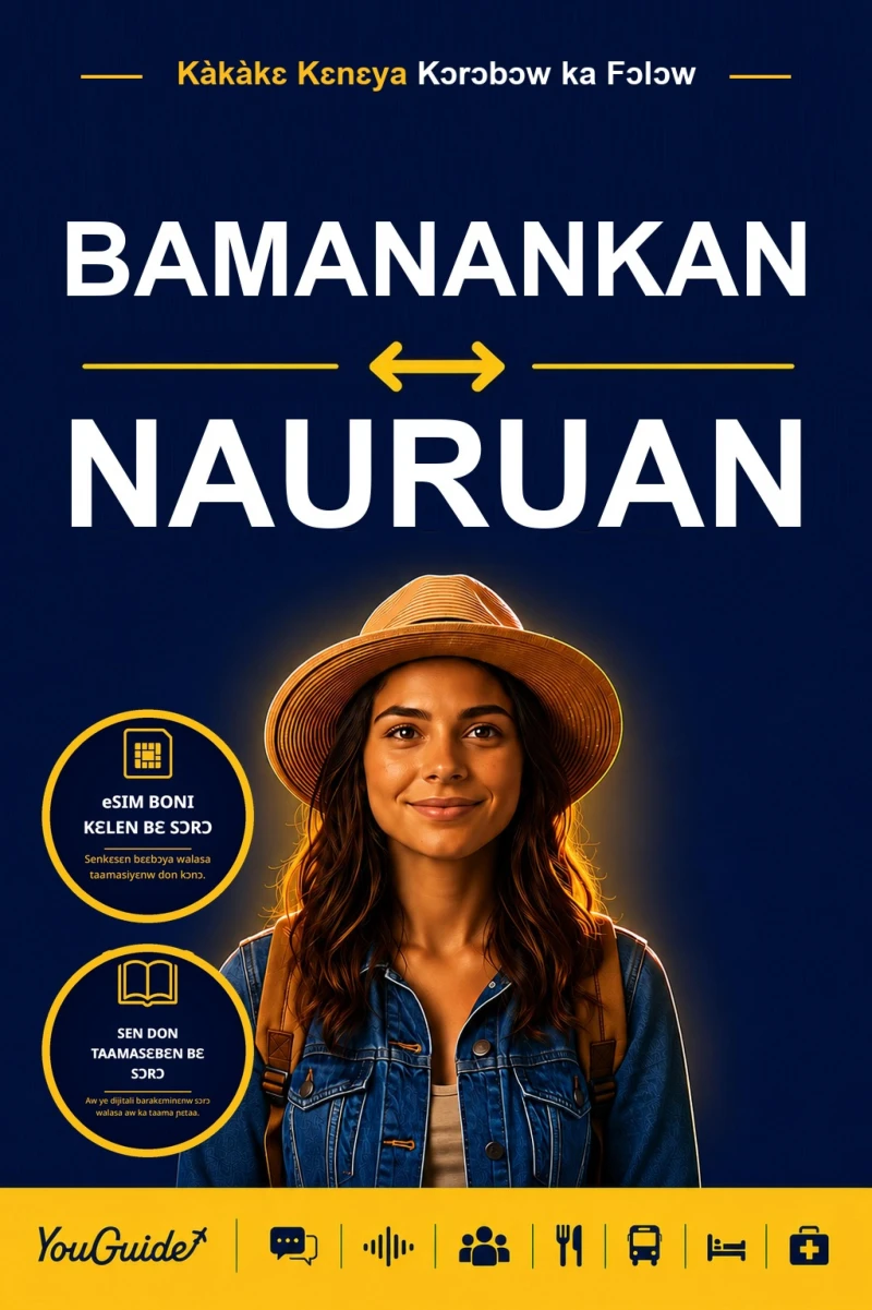 Portada: The Language Guide for Travelers - Bambara to Nauruan