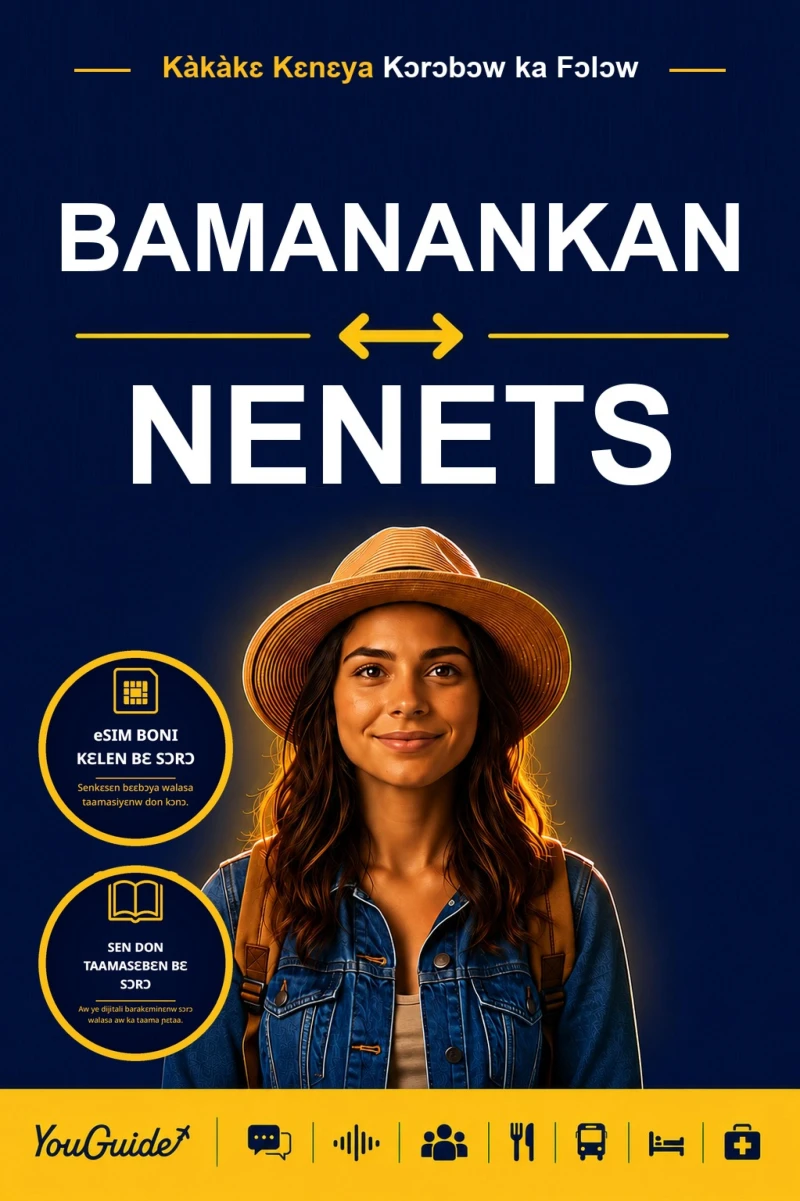 Portada: The Language Guide for Travelers - Bambara to Nenets