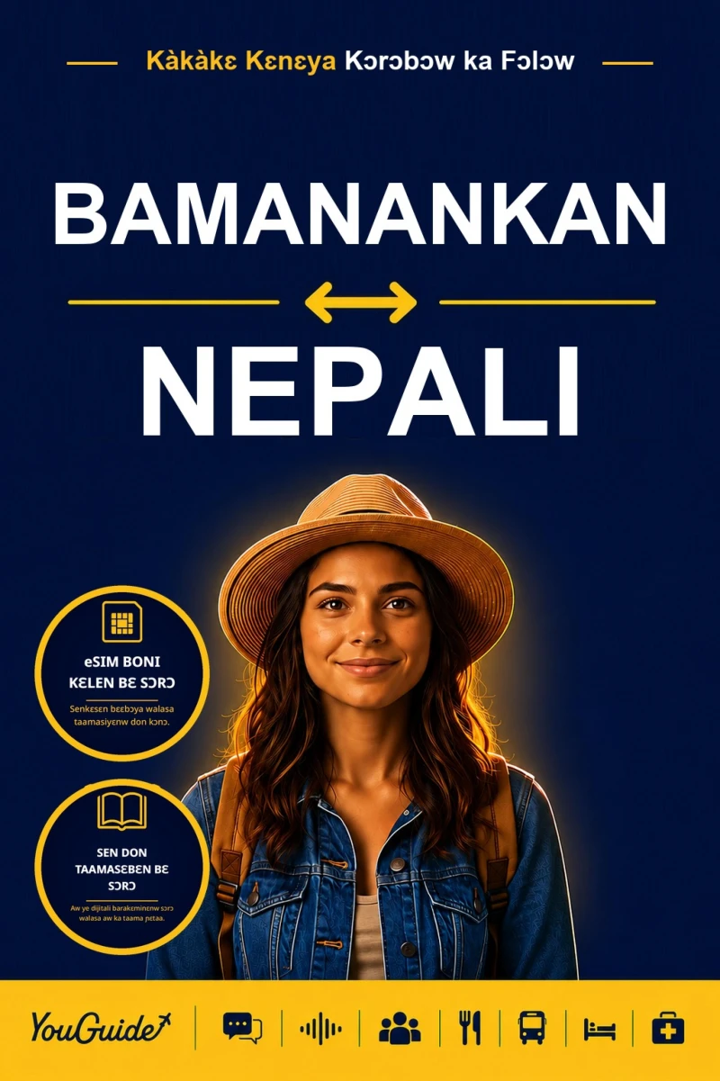 Portada: The Language Guide for Travelers - Bambara to Nepali