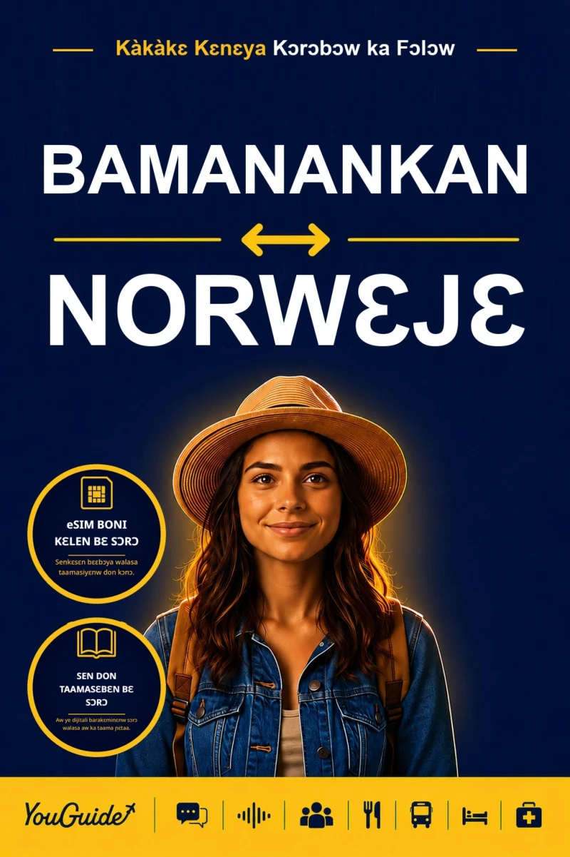Portada: The Language Guide for Travelers - Bambara to Norwegian