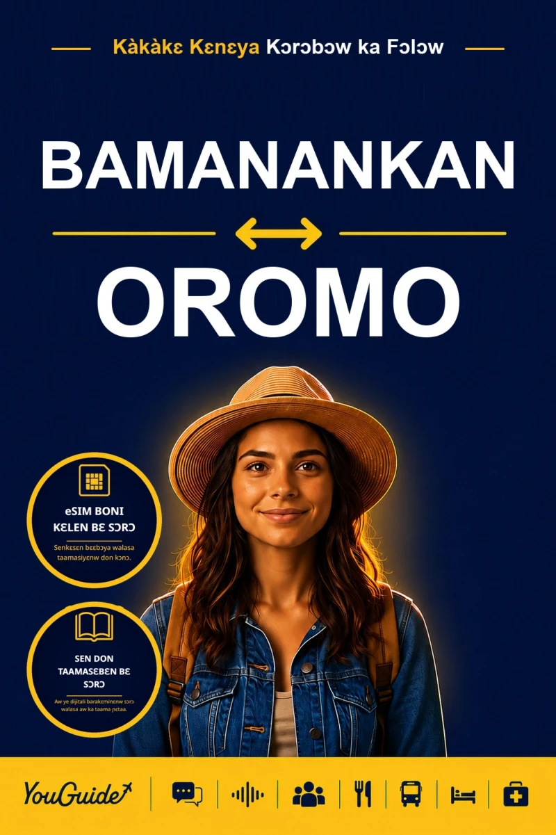 Portada: The Language Guide for Travelers - Bambara to Oromo