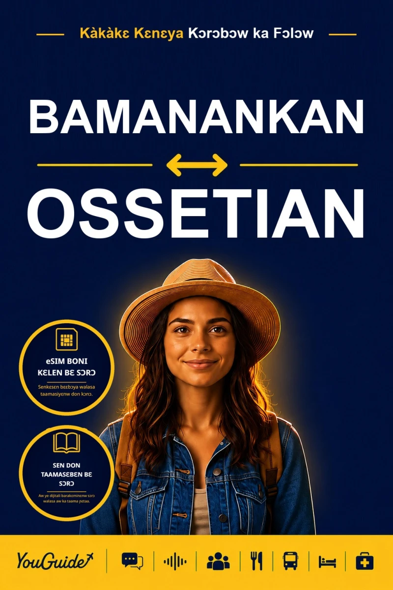 Portada: The Language Guide for Travelers - Bambara to Ossetian