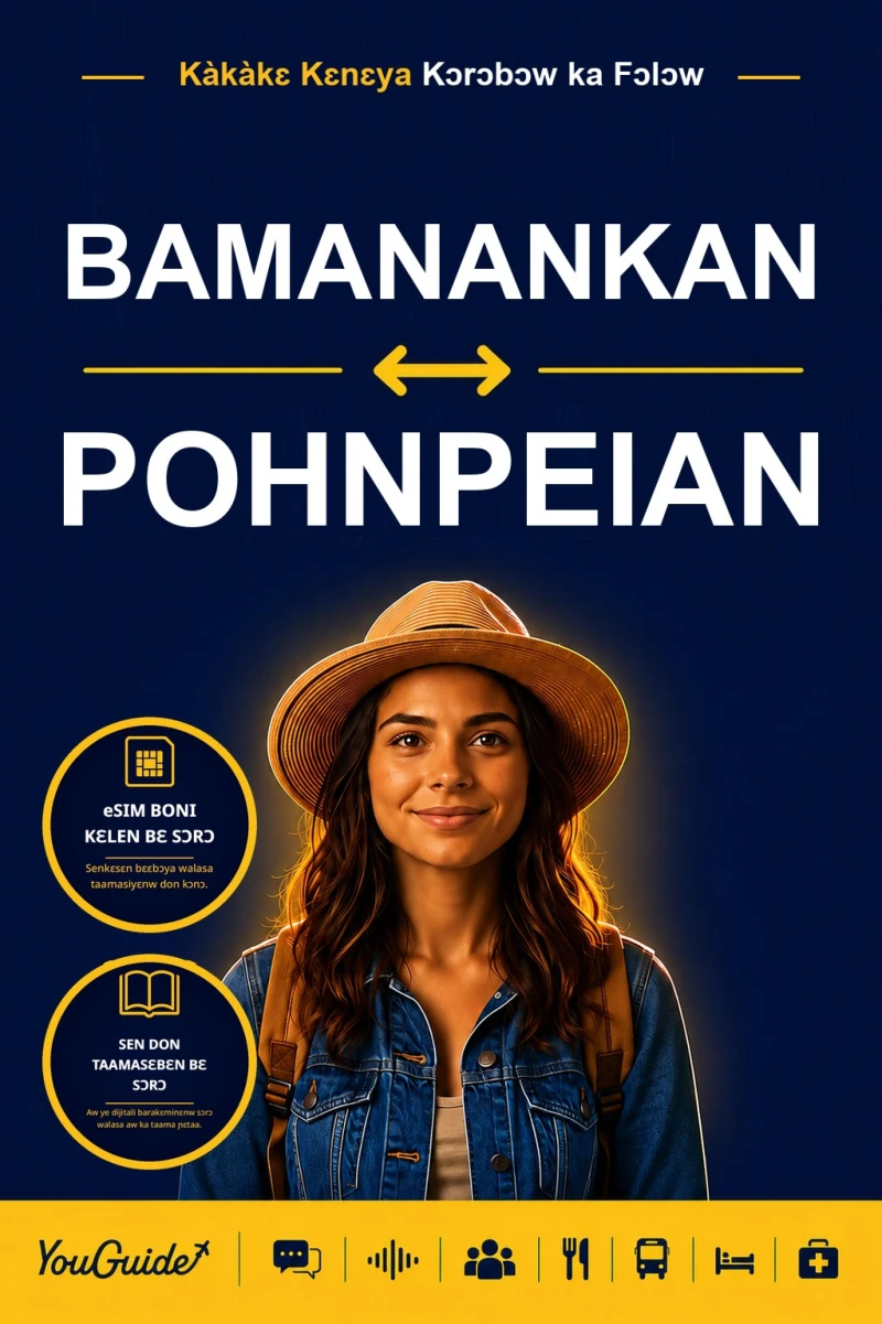 Portada: The Language Guide for Travelers - Bambara to Pohnpeian