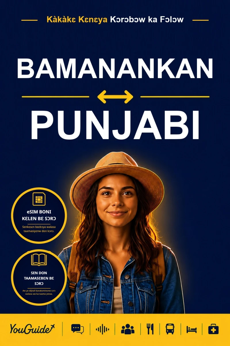 Portada: The Language Guide for Travelers - Bambara to Punjabi