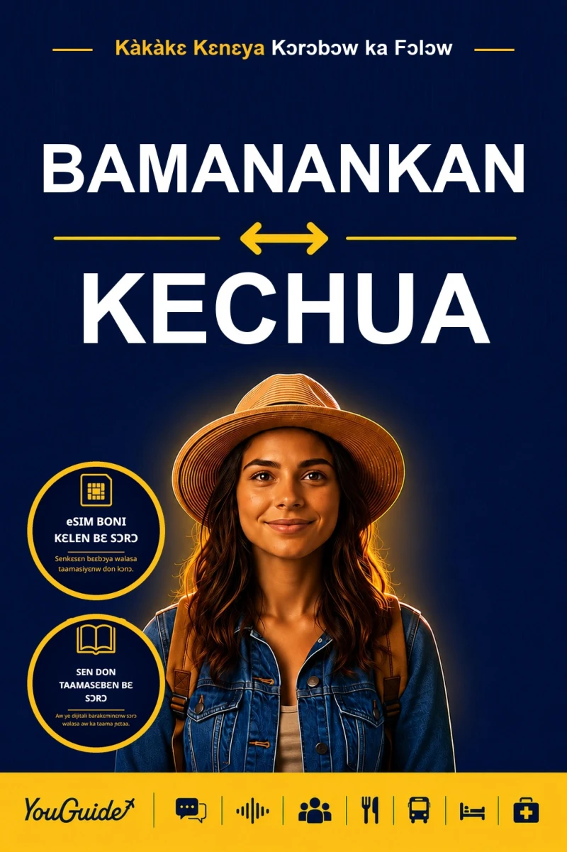 Portada: The Language Guide for Travelers - Bambara to Quechua