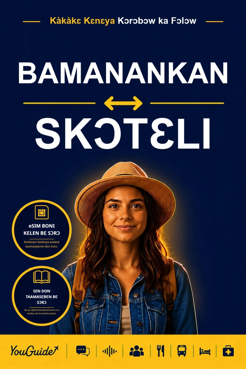Portada: The Language Guide for Travelers - Bambara to Scottish Gaelic