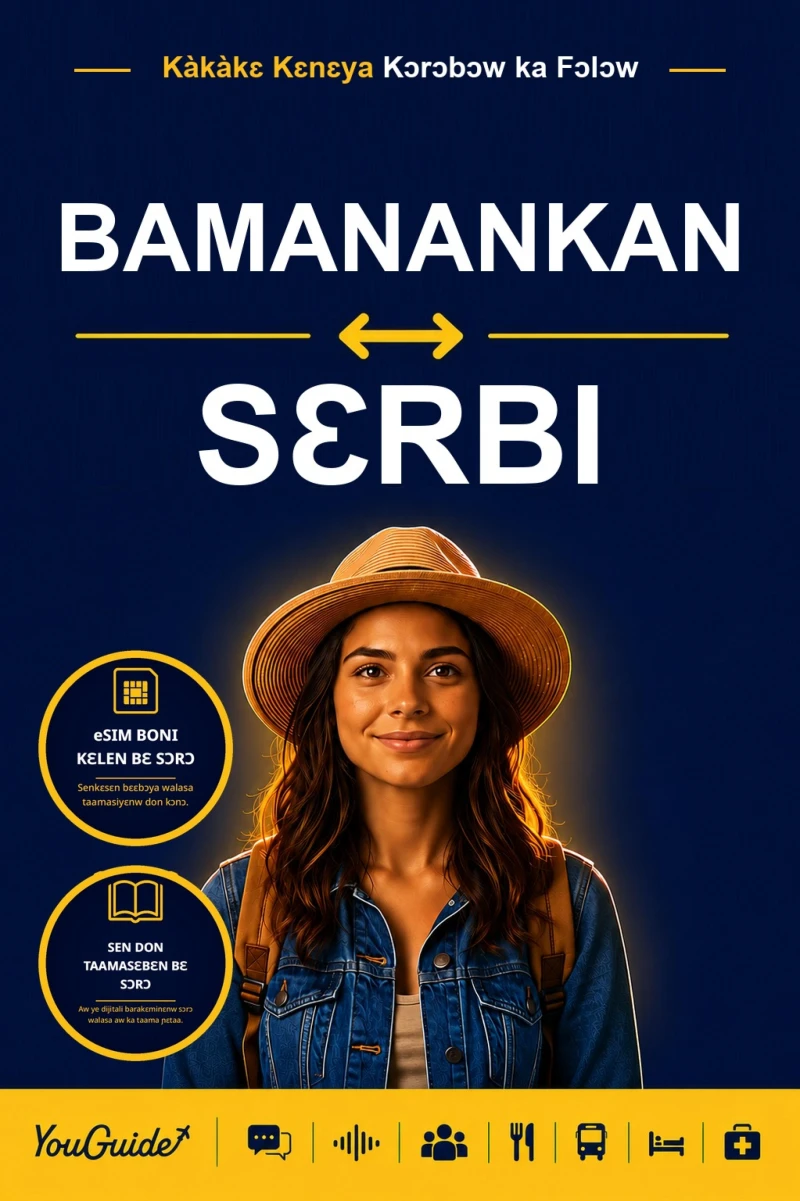 Portada: The Language Guide for Travelers - Bambara to Serbian