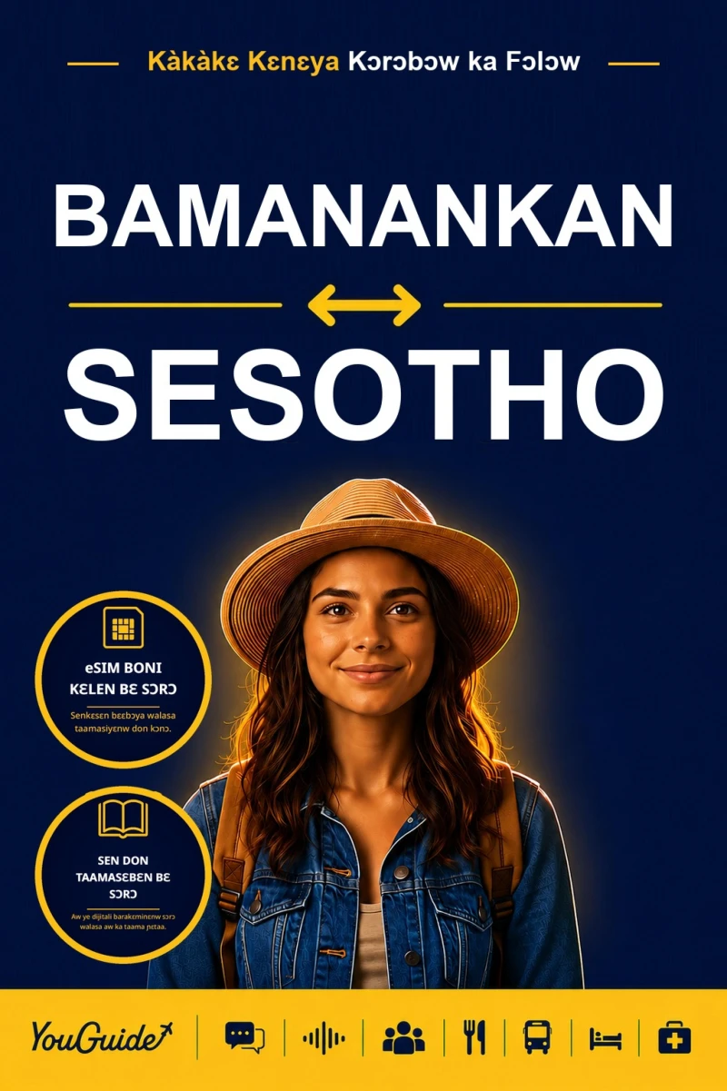 Portada: The Language Guide for Travelers - Bambara to Sesotho