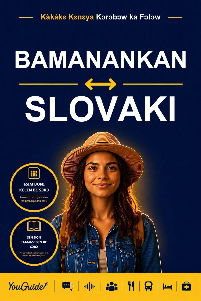 Portada: The Language Guide for Travelers - Bambara to Slovak
