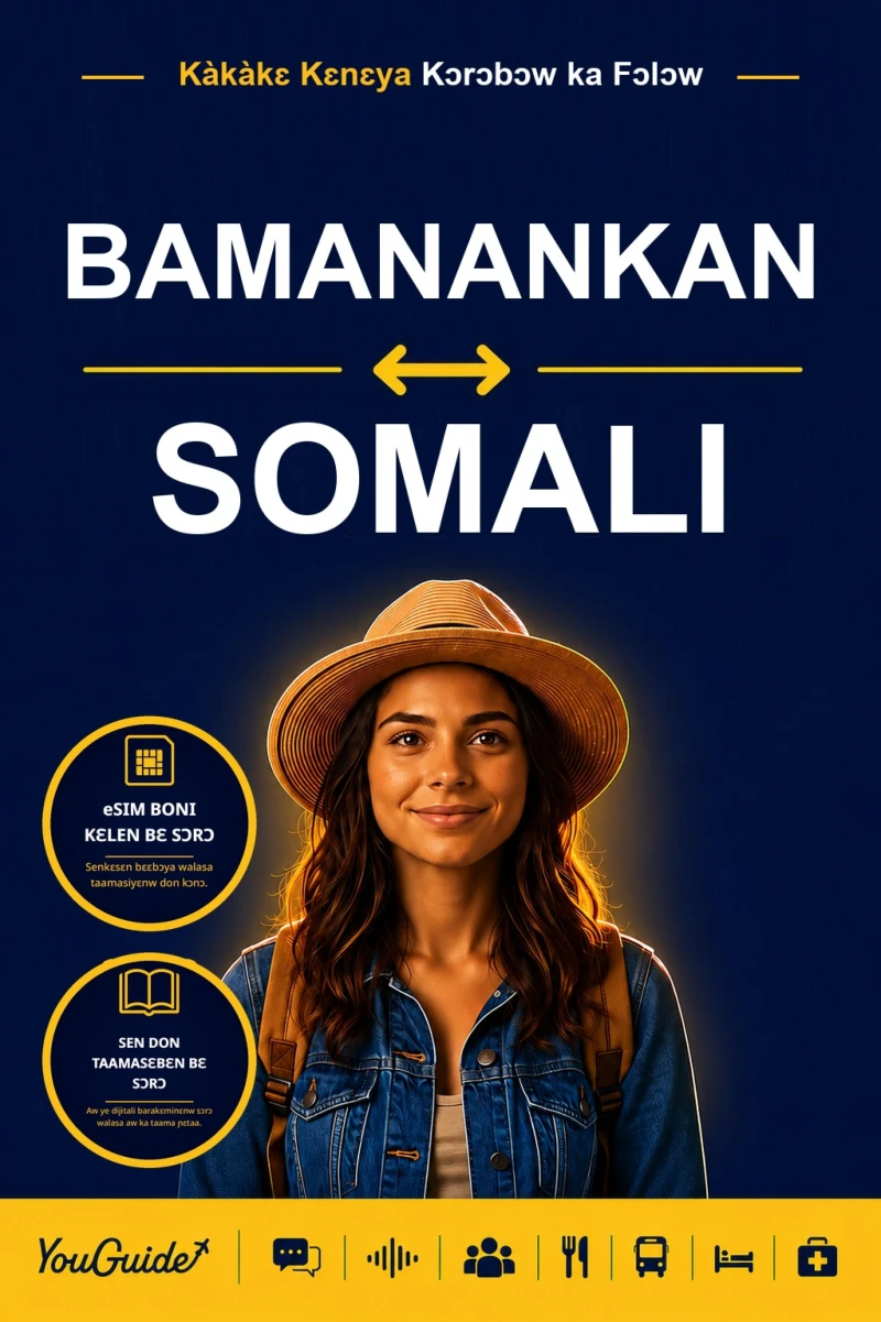 Portada: The Language Guide for Travelers - Bambara to Somali