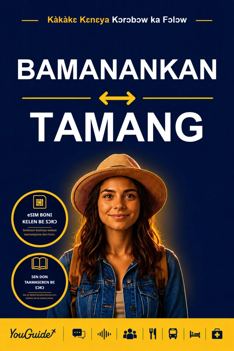 Portada: The Language Guide for Travelers - Bambara to Tamang