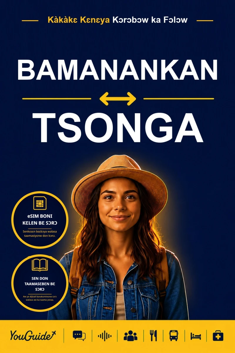 Portada: The Language Guide for Travelers - Bambara to Tsonga