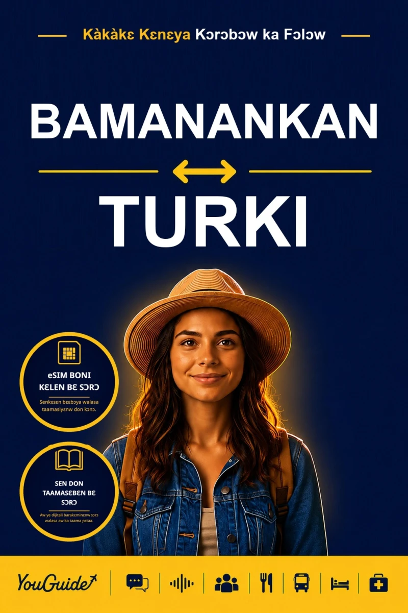 Portada: The Language Guide for Travelers - Bambara to Turkish