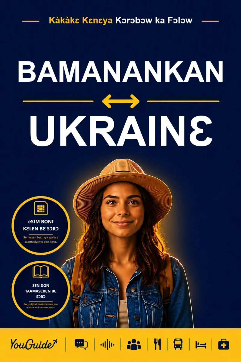 Portada: The Language Guide for Travelers - Bambara to Ukrainian