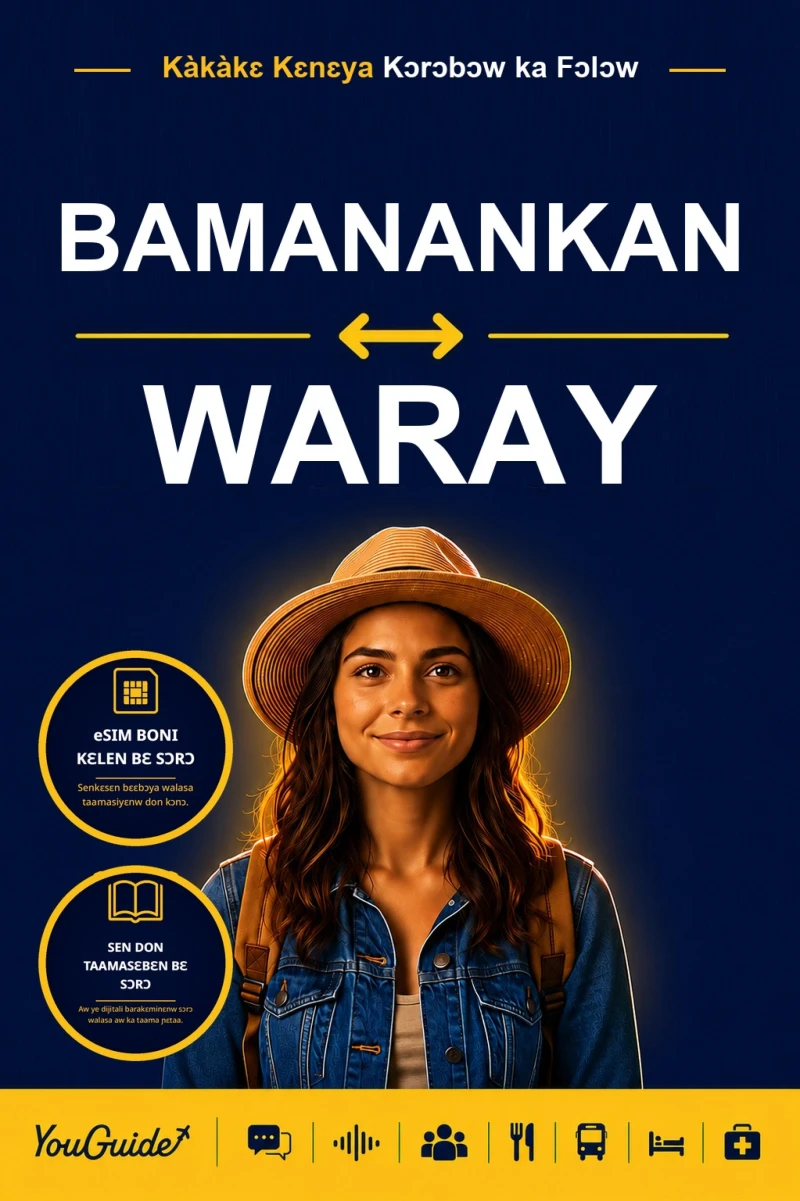 Portada: The Language Guide for Travelers - Bambara to Waray