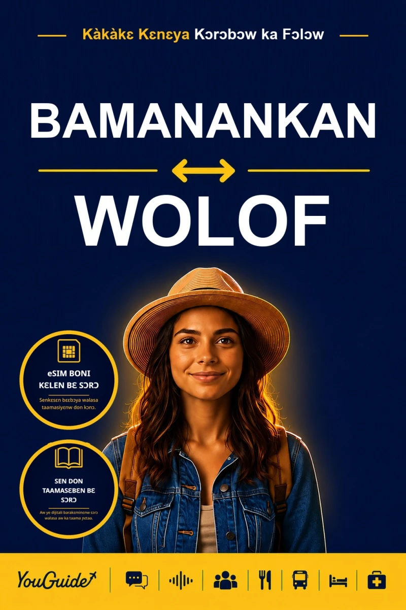 Portada: The Language Guide for Travelers - Bambara to Wolof