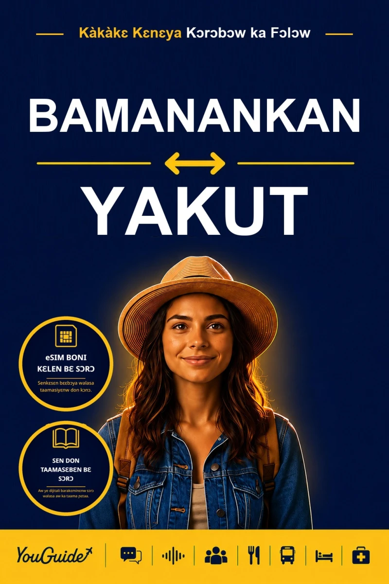 Portada: The Language Guide for Travelers - Bambara to Yakut