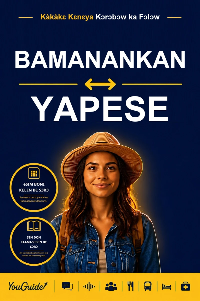 Portada: The Language Guide for Travelers - Bambara to Yapese
