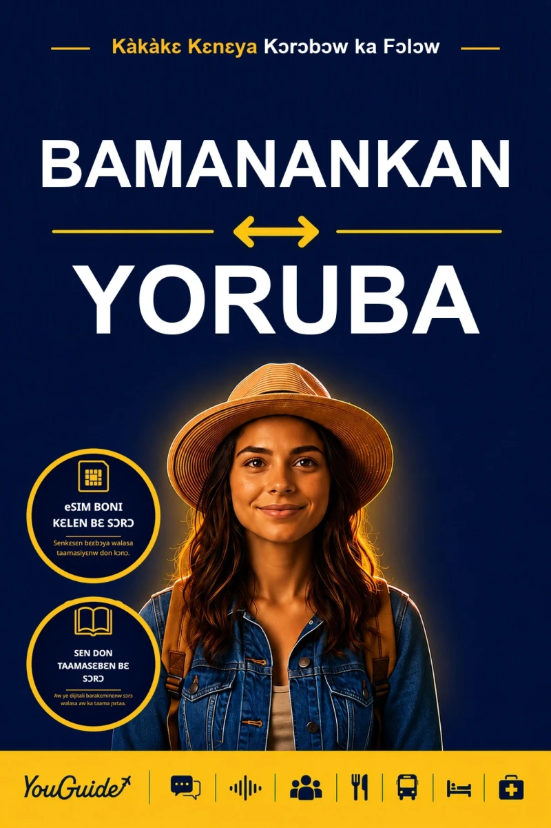 Portada: The Language Guide for Travelers - Bambara to Yoruba