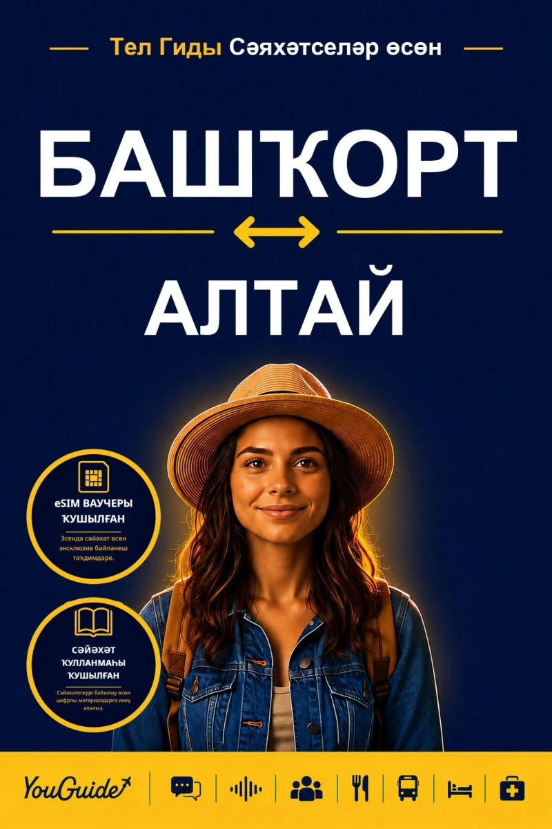 Portada: The Language Guide for Travelers - Bashkir to Altai