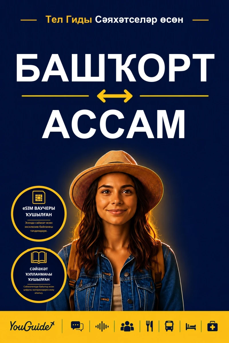 Portada: The Language Guide for Travelers - Bashkir to Assamese