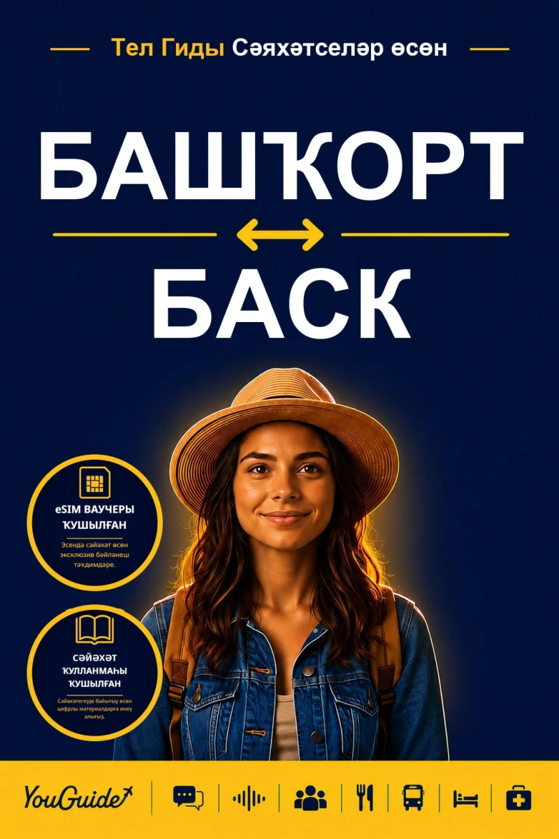 Portada: The Language Guide for Travelers - Bashkir to Basque