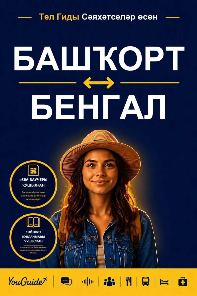 Portada: The Language Guide for Travelers - Bashkir to Bengali