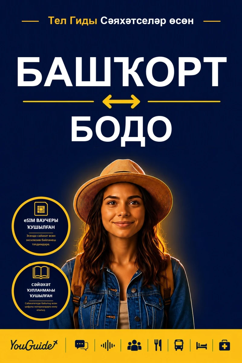 Portada: The Language Guide for Travelers - Bashkir to Bodo