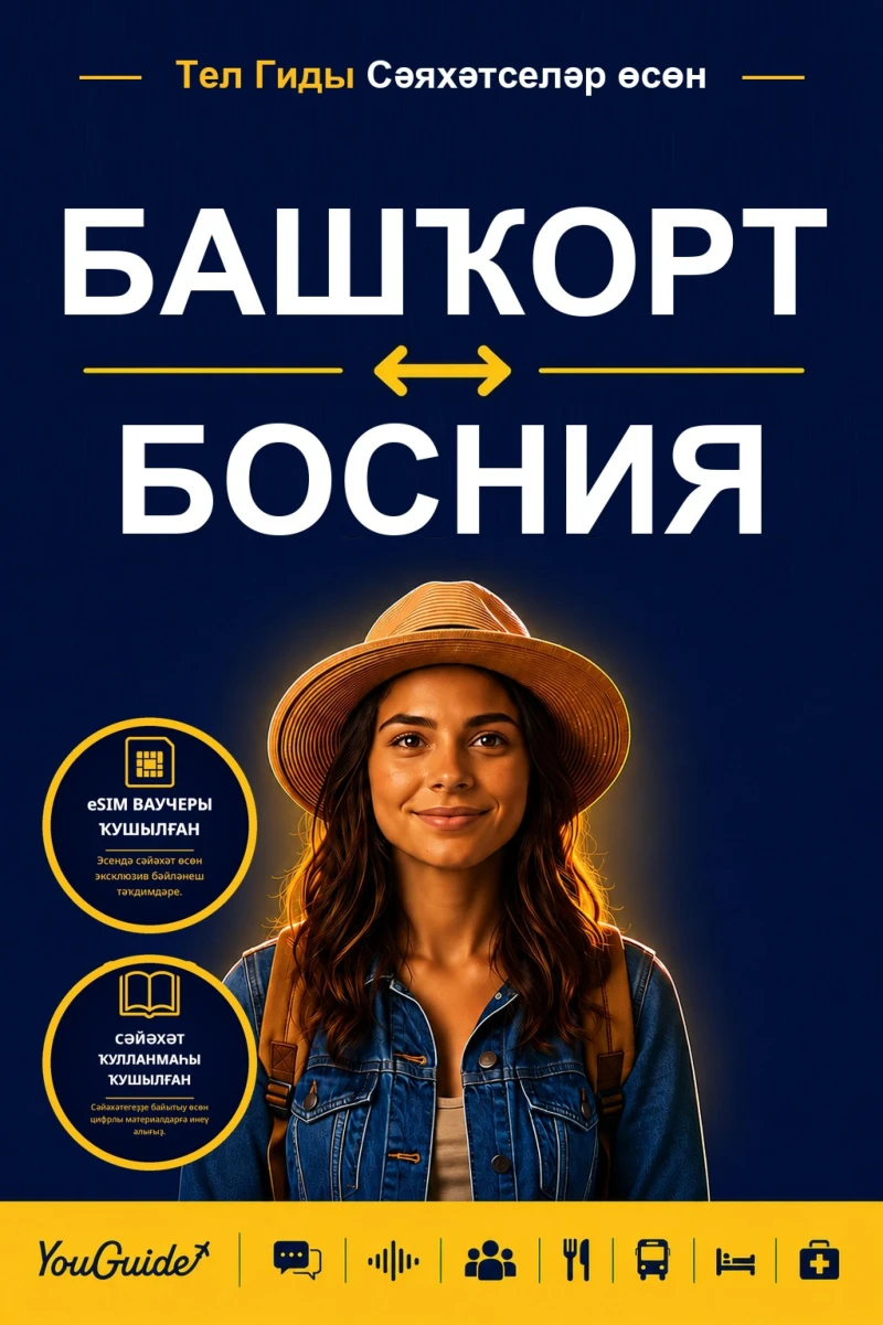 Portada: The Language Guide for Travelers - Bashkir to Bosnian