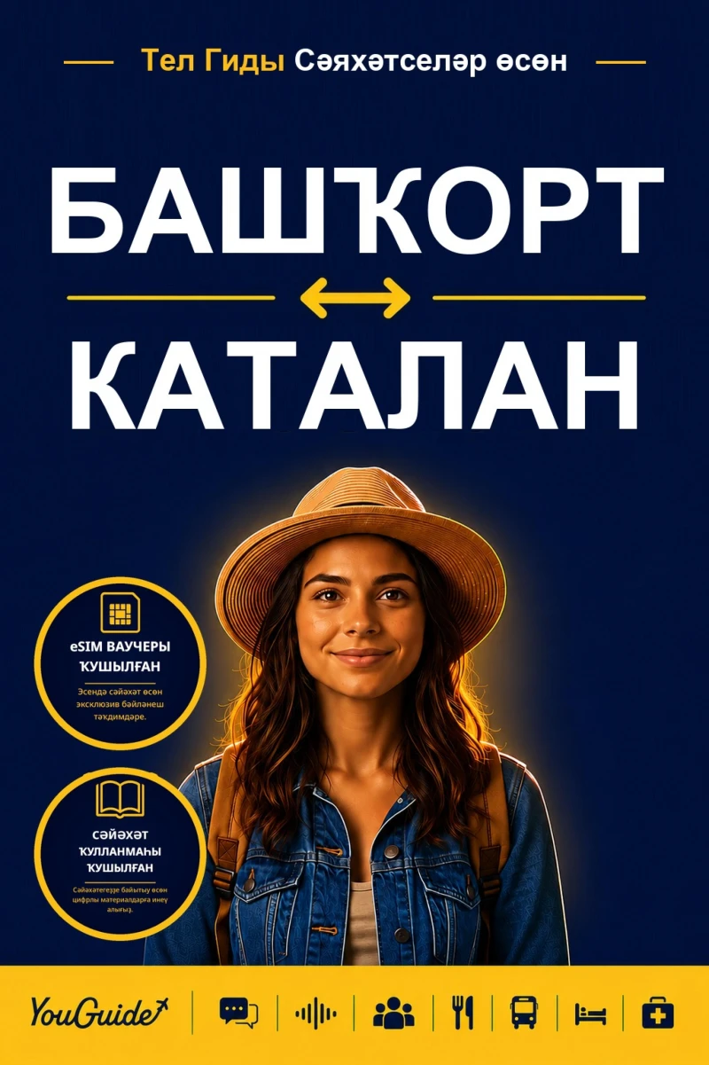 Portada: The Language Guide for Travelers - Bashkir to Catalan