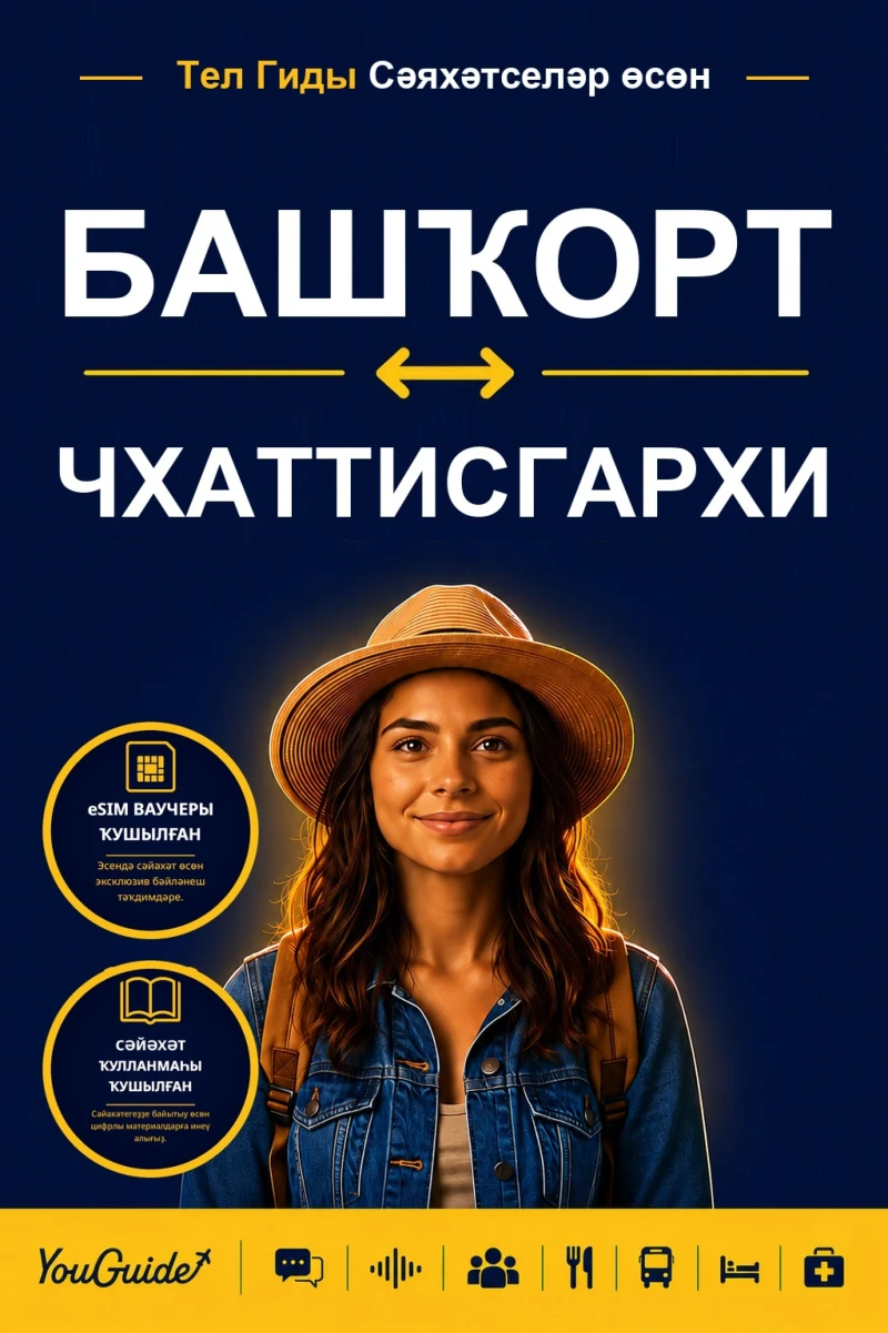 Portada: The Language Guide for Travelers - Bashkir to Chhattisgarhi